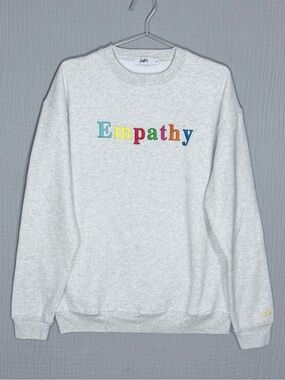 NWOT | The Mayfair Group | Empathy Embroidered Crewneck Sweatshirt | XS